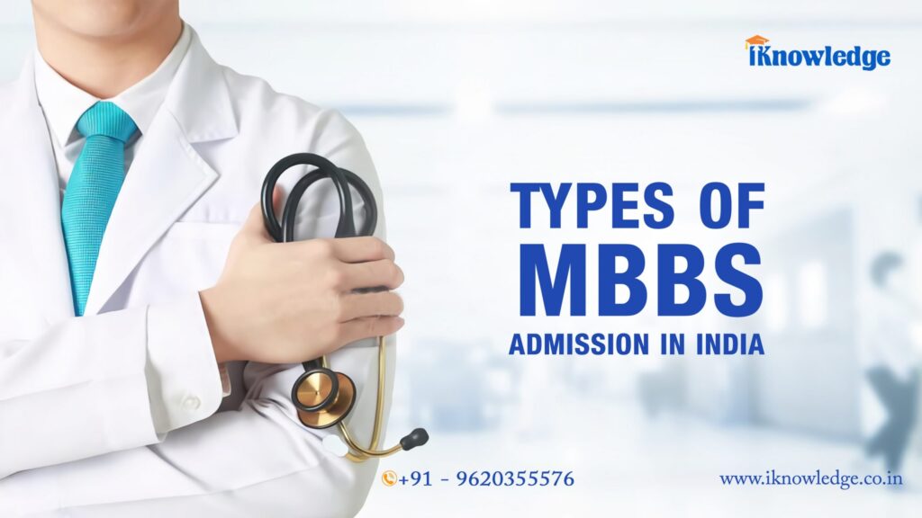 types of mbbs admission in india
